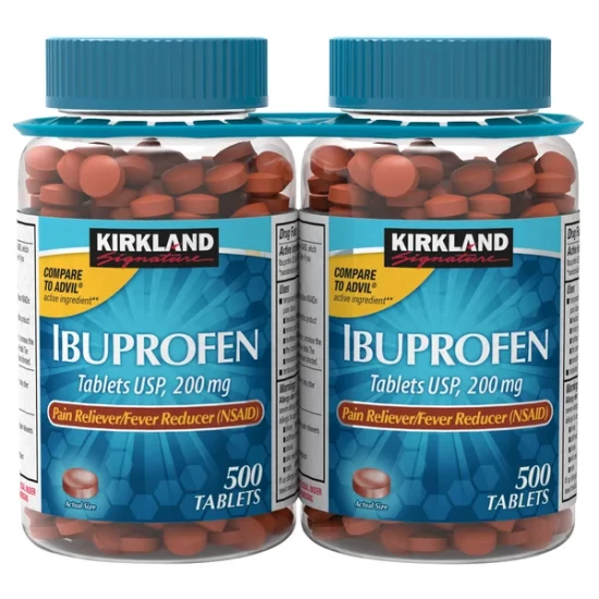 Kirkland Signature Ibuprofen 200mg Tablets | 500pcs