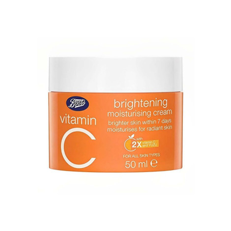 Boots Vitamin C Brightening Moisturising Cream 50ml - Buy Online in Bangladesh | ePharma