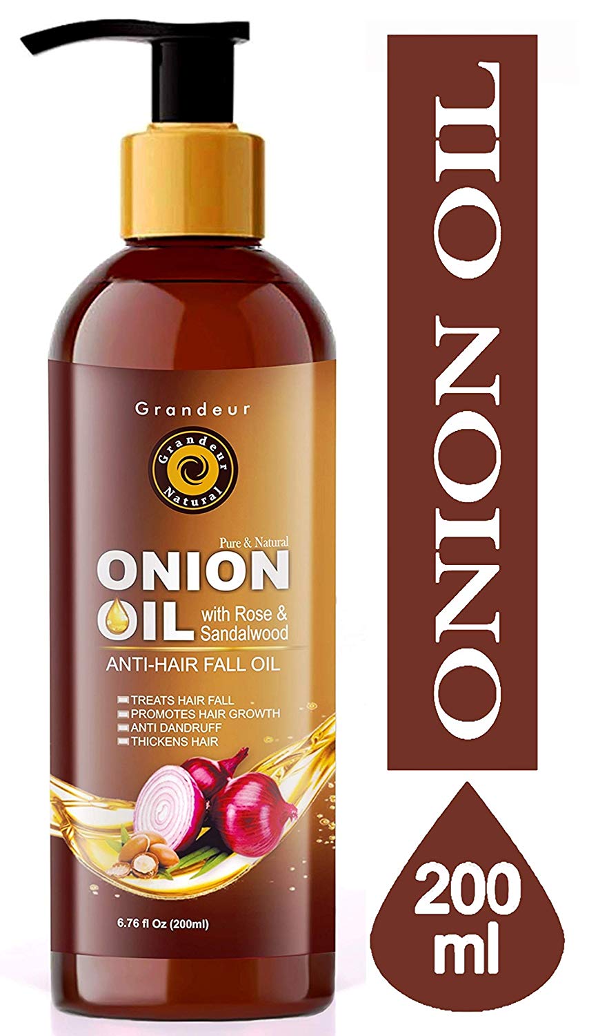 Grandeur Onion Hair Oil For Hair Fall Treatment and Hair Growth with ...