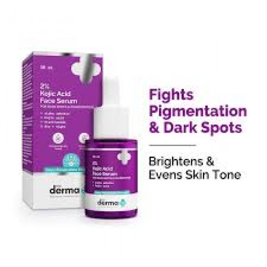 The Derma Co 2% Kojic Acid Face Serum For Dark Spots & Pigmentation | 30ml