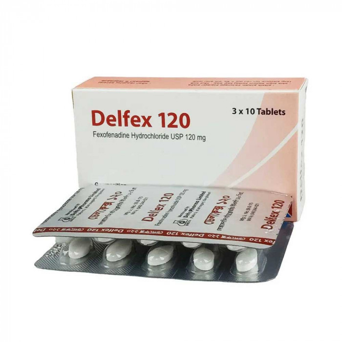 Delfex 120mg Tablet 1 Strip