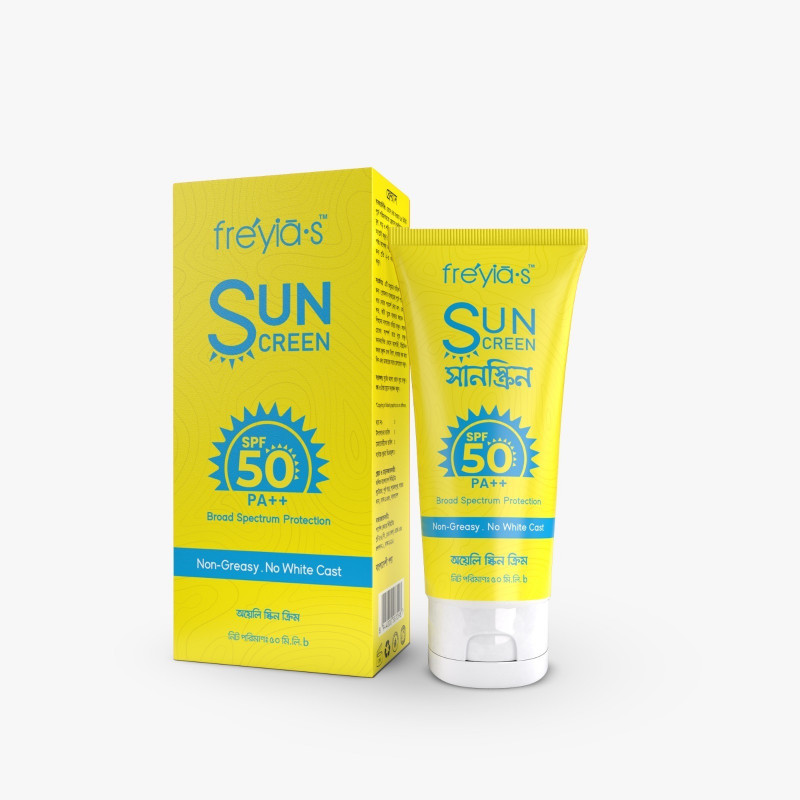 Freyia's Sunscreen SPF PA 50 ++ For Oily Skin