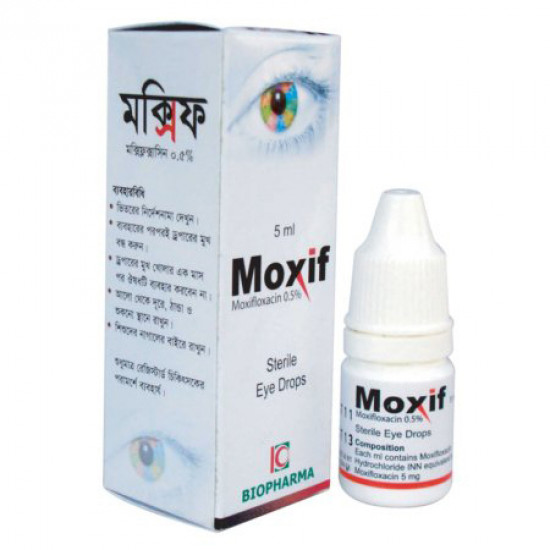 Moxif 0.5% Eye Drops
