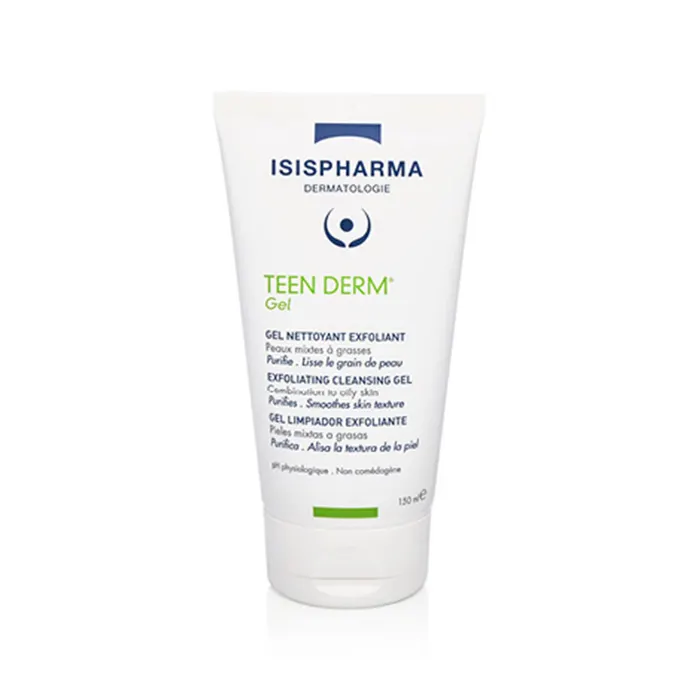 ISIS PHARMA Teen Derm Exfoliating Cleansing Gel For Combination to Oily Skin 150ml - Buy Online in Bangladesh | ePharma