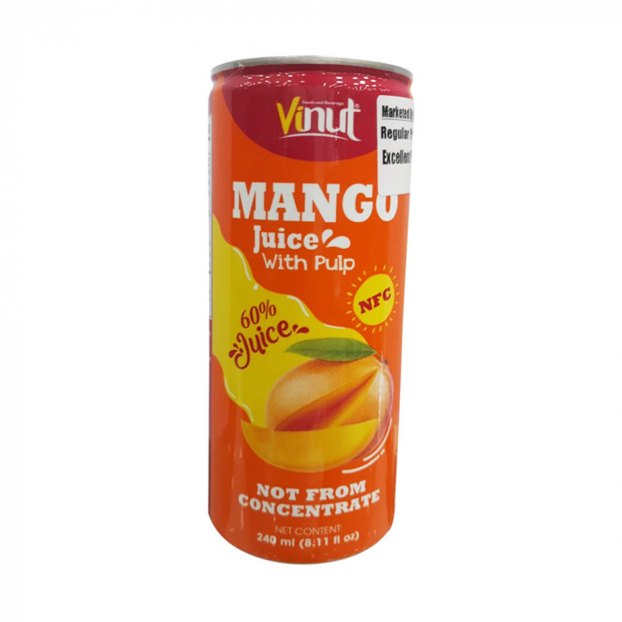 Vinut Mango Juice Can 240ml