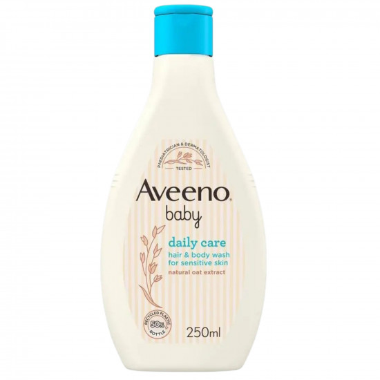 Aveeno Baby Daily Care Hair & Body Wash for Sensitive Skin, 250ml - Buy Online in Bangladesh | ePharma
