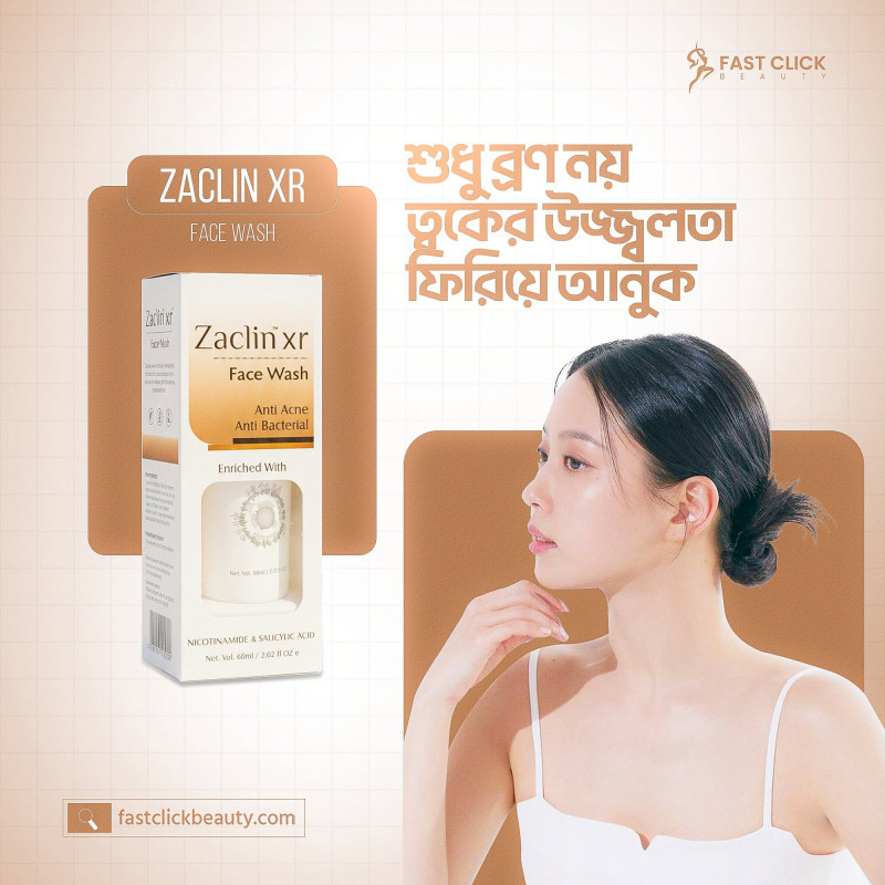 Zaclin Xr Face Wash - Buy Online in Bangladesh | ePharma