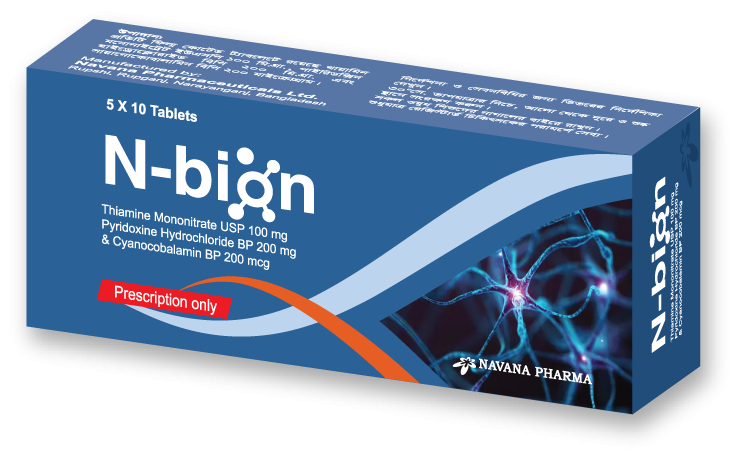 N-Bion 100mg+200mg+200mcg Tablet - Buy Online in Bangladesh | ePharma