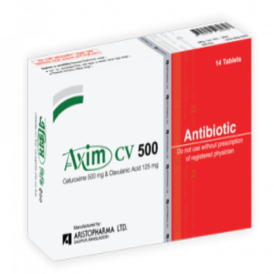Axim CV 500 mg 7Pcs