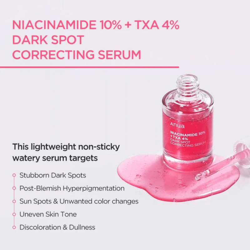 Anua Niacinamide 10% + TXA 4% Dark Spot Correcting Serum 30ml - Buy Online in Bangladesh | ePharma