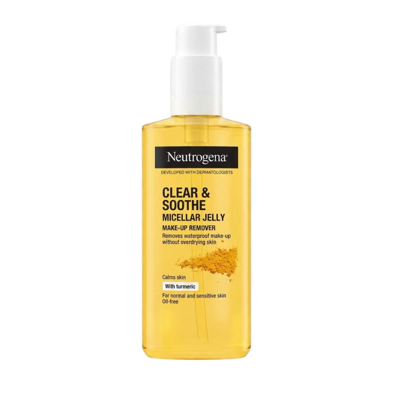 Neutrogena Clear & Soothe Micellar Jelly Make-Up Remover 200ml