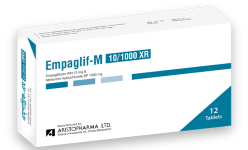 Empaglif-M 10/1000 XR Tablet