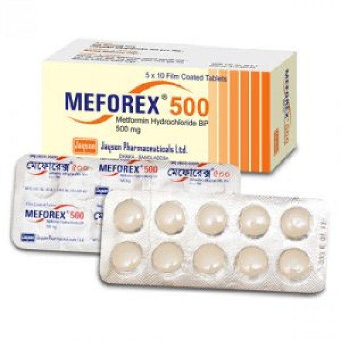 Meforex 500mg 10Pcs