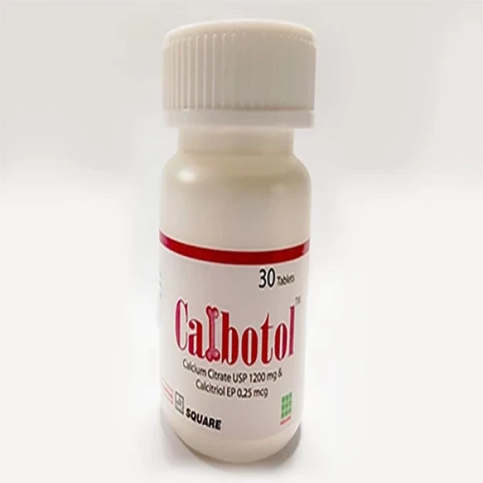 Calbotol 1200mg+0.25mcg Tablet Pot