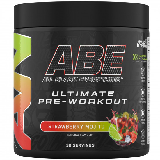 Applied Nutrition ABE Pre Workout, 30 Servings, Strawberry Mojito
