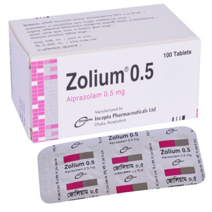 Zolium 0.5mg Tablet