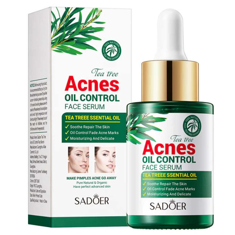 Sadoer Tea Tree Acne Oil Control Face Serum 30ml - Buy Online in Bangladesh | ePharma