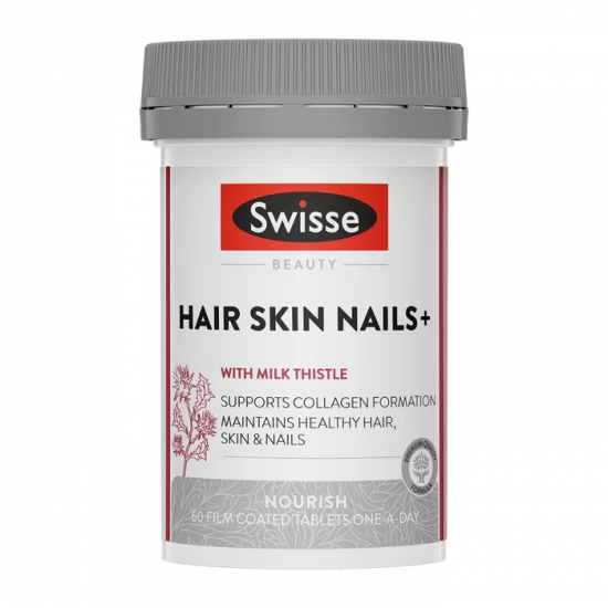 Hair Skin Nails+ With milk Thistle | 100 Tablets | Australia