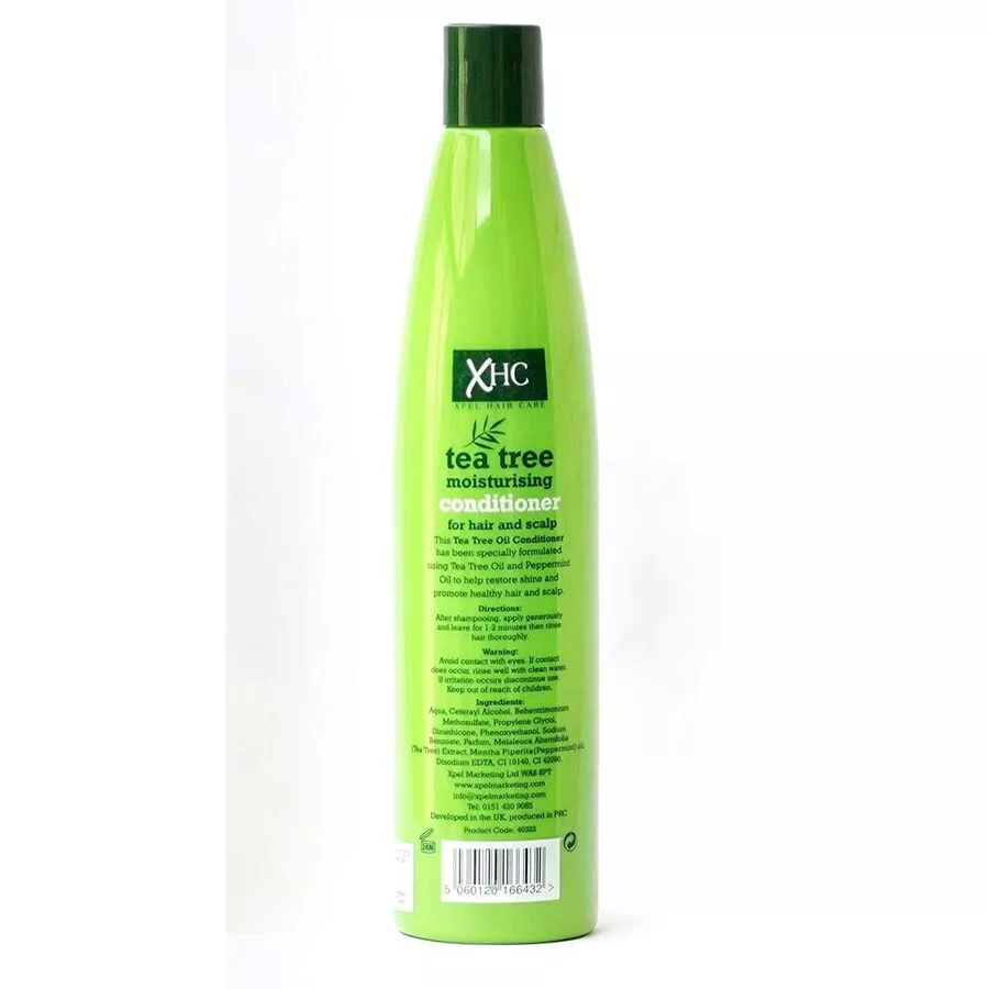 Xpel XHC Hair Care Tea Tree Moisturising Conditioner 400ml - Buy Online in Bangladesh | ePharma