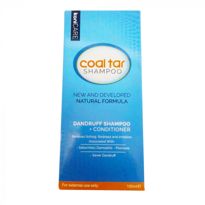 KoniCare Coal Tar Dandruff Shampoo + Conditioner 100ml