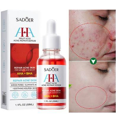 Sadoer AHA + BHA Fruit Acid Acne Repair Acne Skin serum 30ml - Buy Online in Bangladesh | ePharma