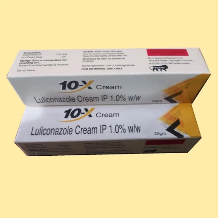 10X Cream 20gm Tube