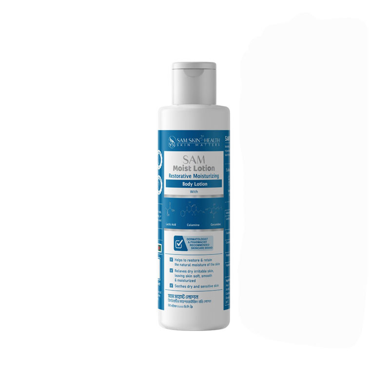Sam Moist Restorative Moisturizing Body Lotion 200ml - Buy Online in Bangladesh | ePharma