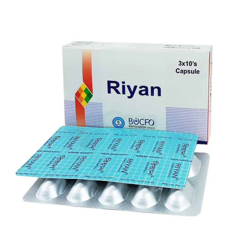 Riyan Habbe Jalinus Capsule - Buy Online in Bangladesh | ePharma