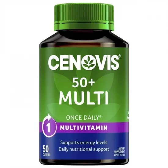 Cenovis 50+ Multi Multivitamin,  50 Capsules | Australia