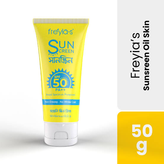 Freyia's Sunscreen SPF PA 50 ++ For Oily Skin - Buy Online in Bangladesh | ePharma