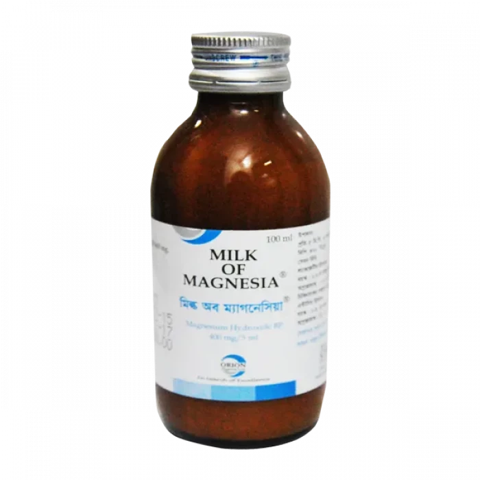 Milk Of Magnesia Suspension 100ml 1pcs