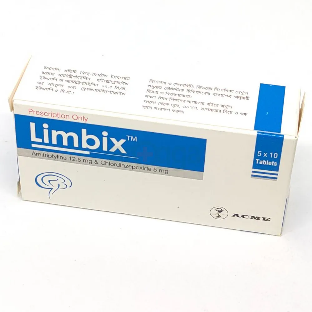 Limbix 12.5/5 mg 10pcs
