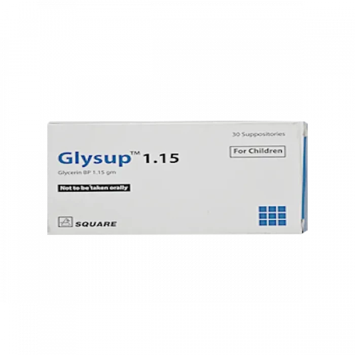 Glysup 1.15gm Suppository 5Pcs
