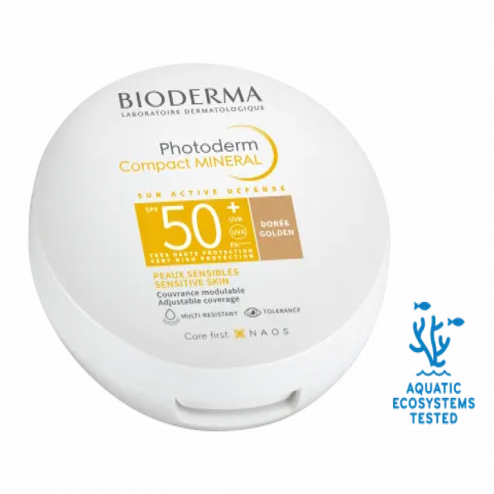 Bioderma Photoderm Compact Mineral SPF50+ Dourado 10gm