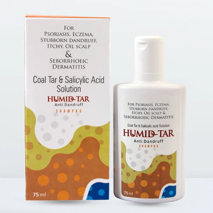 Humid Tar Anti Dandruff Shampoo 75ml