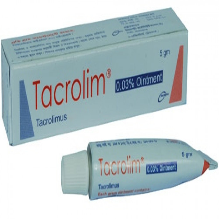 Tacrolim 0.03% Ointment 5gm
