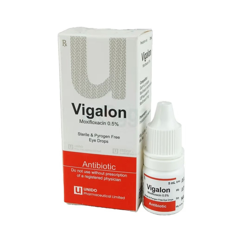 Vigalon 0.5% Ophthalmic Solution 5ml - Buy Online in Bangladesh | ePharma