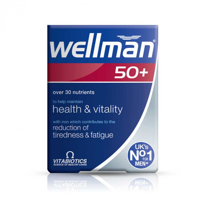 Vitabiotics Wellman 50+ Supplement