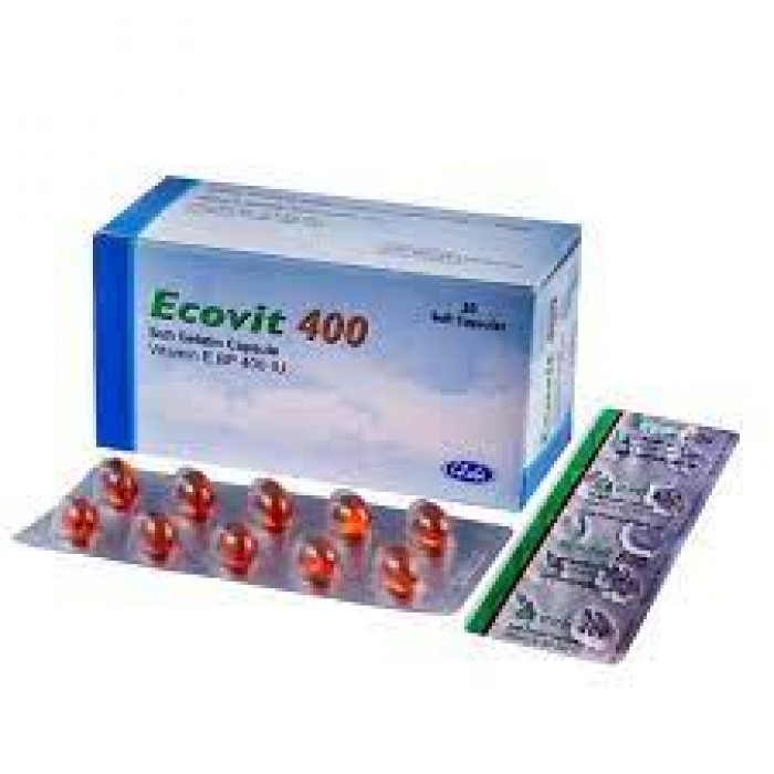 Ecovit 400IU Soft Gelatin Capsule
