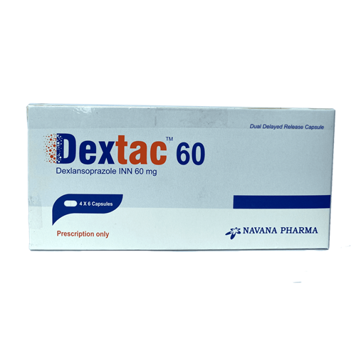 Dextac 60 Capsule 1 Strip