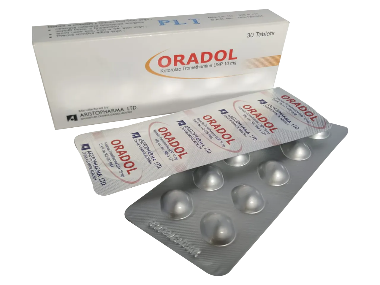 Oradol 10mg Tablet 1 Strip