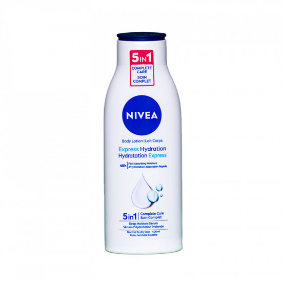 Nivea Express Hydration 5 in1 Complete Care Body Lotion 400ml