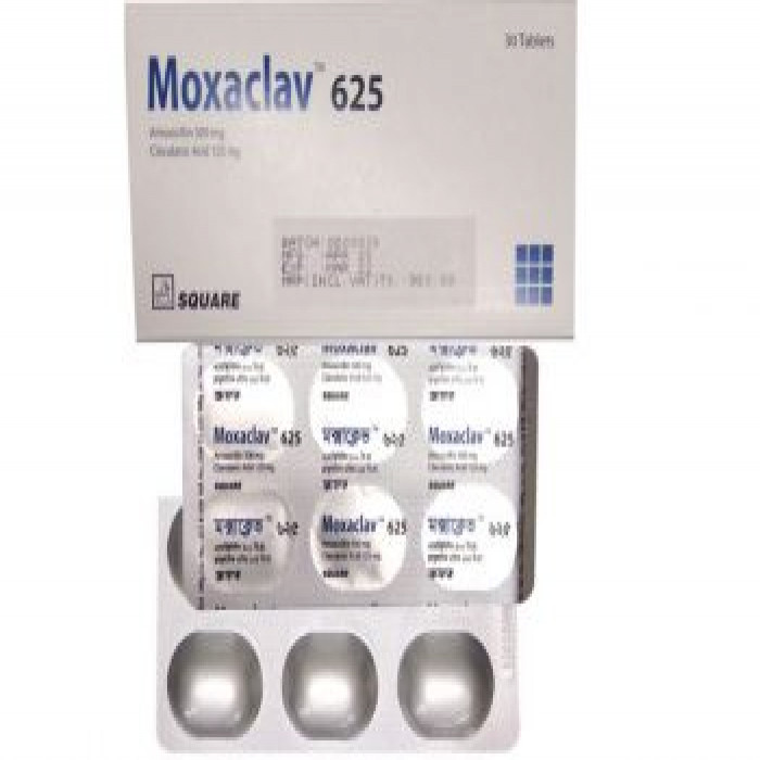 Moxaclav 625mg (30pcs Box)