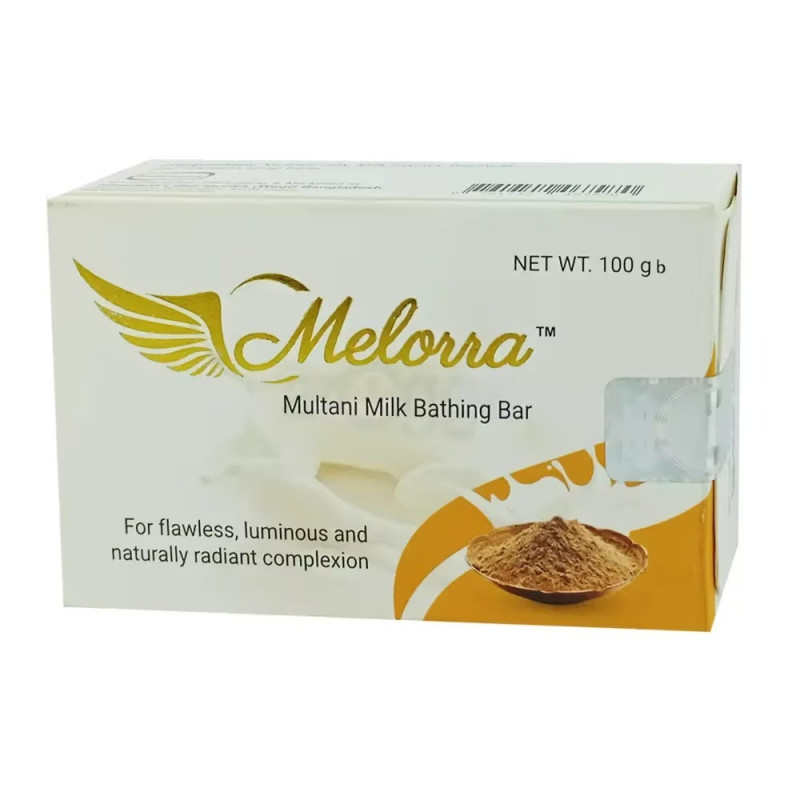 Melorra Multani Milk Bathing Bar 100g - Buy Online in Bangladesh | ePharma