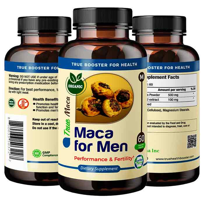 Maca for Men, Performance & Fertility (Capsule)