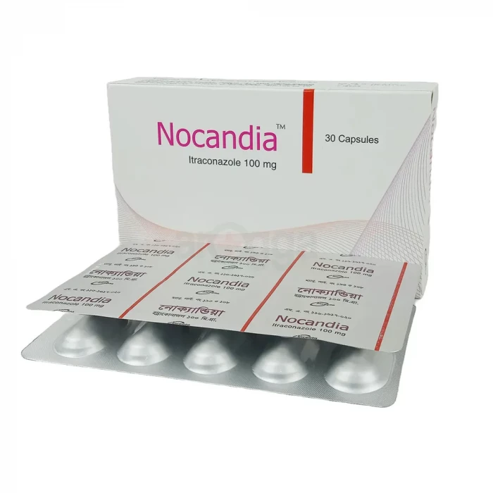 Nocandia 100mg Capsule 10pcs