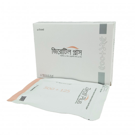 Zerotil Plus | 500mg+125mg