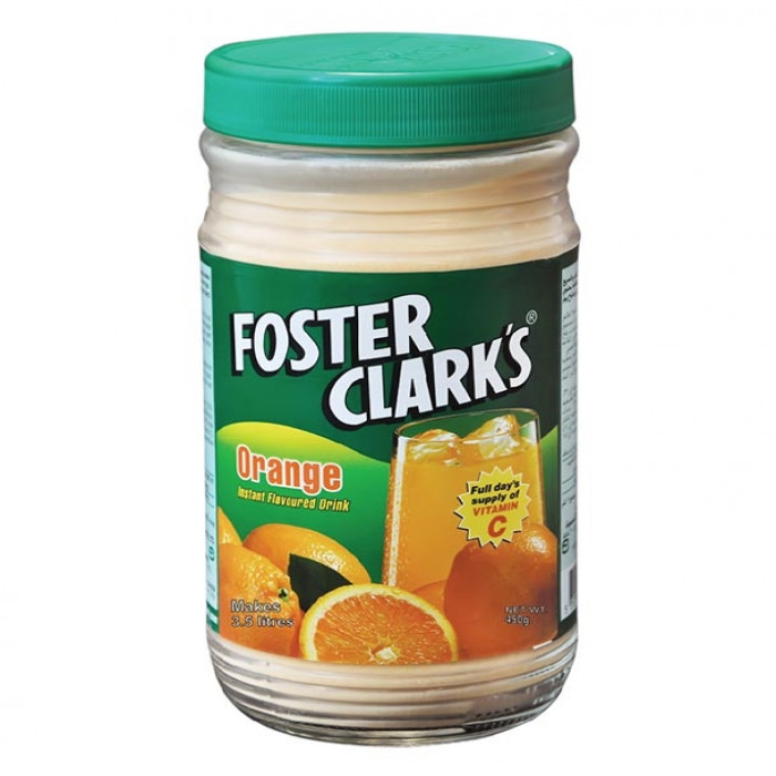 Foster Clark's Instant Drink Powder Jar Orange Flavor 750gm