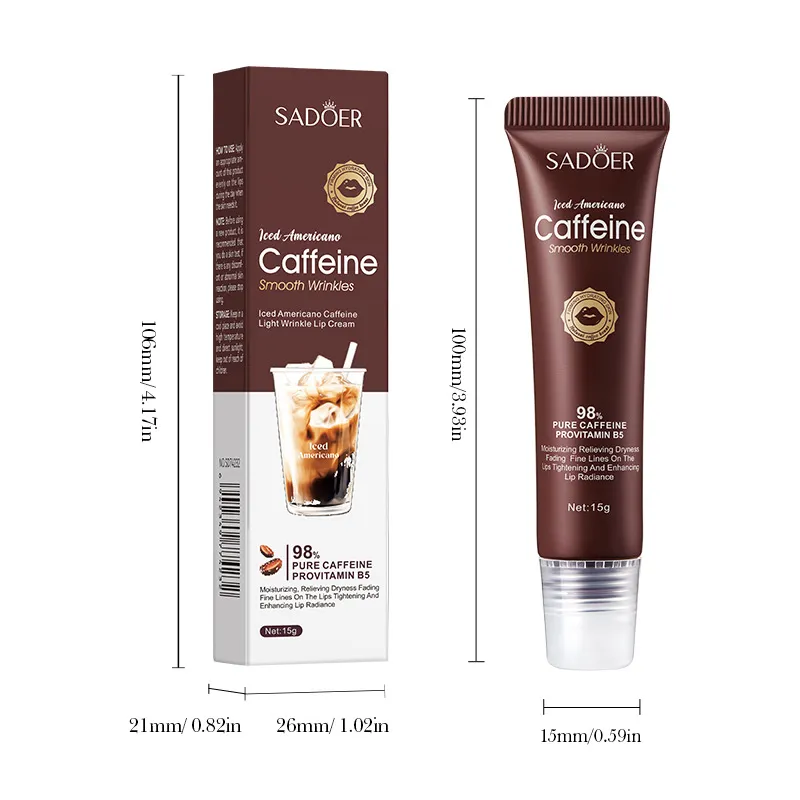 Caffeine Lip Balm Hydrating & Anti-Wrinkle Iced Americano 15g - Buy Online in Bangladesh | ePharma