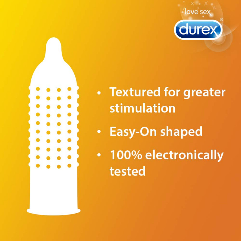 Durex Extra Dots Condom 3's Pack - Buy Online in Bangladesh | ePharma